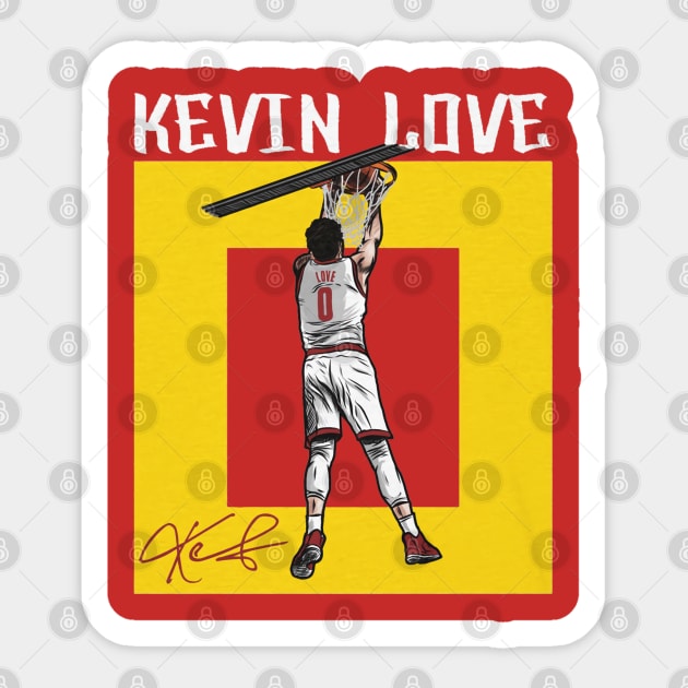 Kevin Love Cleveland Number Sticker by Buya_Hamkac